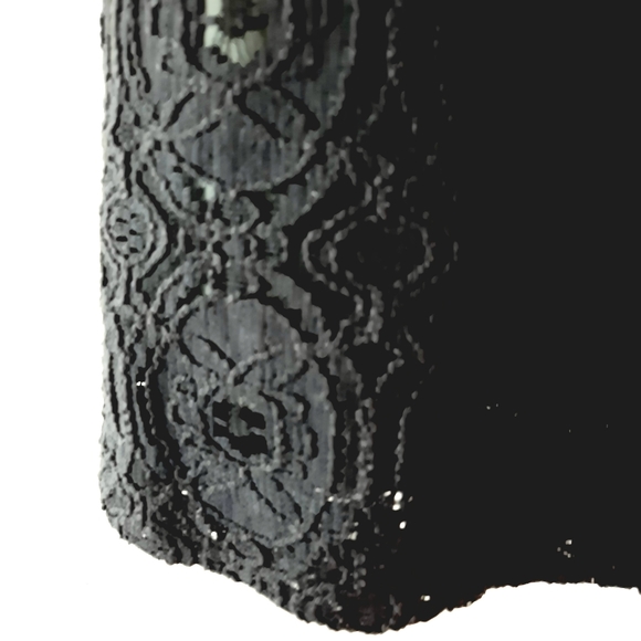 XL Kenar Black Lace Midi Skirt - Picture 3 of 13